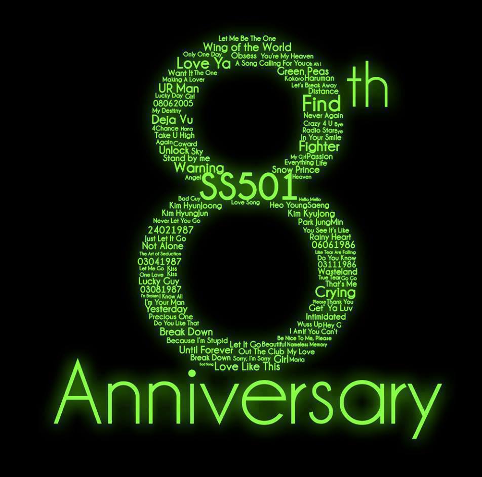 Happy 8th Anniversary SS501 Syabilayoshara